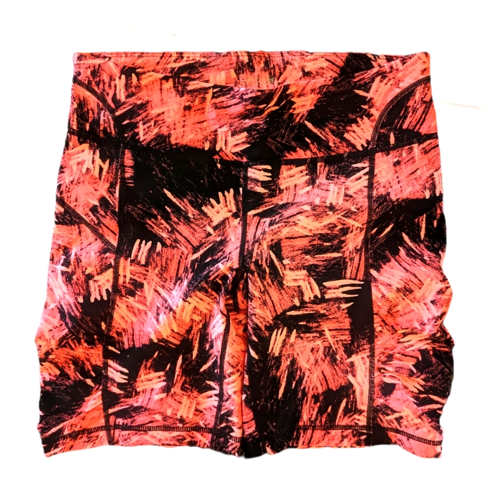 Calvin Klein Performance Womens Athletic Shorts Pink Black Size Small NWOT